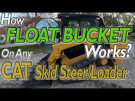 float arms of skid steer caterpillar b series|how to use float steer.